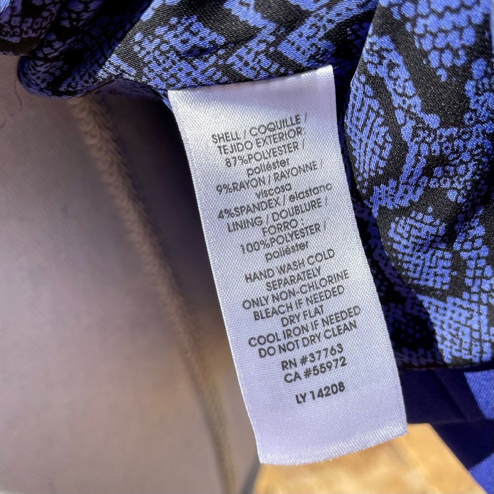 NWOT! Laundry Blue Jacket - Picture 8 of 9